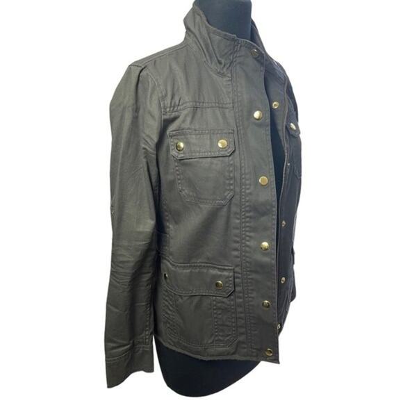 J. CREW Military Field Utility Jacket, Olive Green, Weekend, Chore, Casual,  XS - Picture 4 of 9